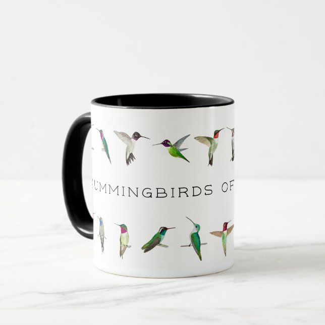 Taza Hummingbirds de Arizona (Anverso izquierdo)