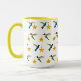 Taza Hummingbirds y Stars