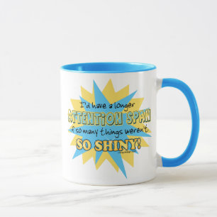 Taza Humor brillante de la capacidad de concentración
