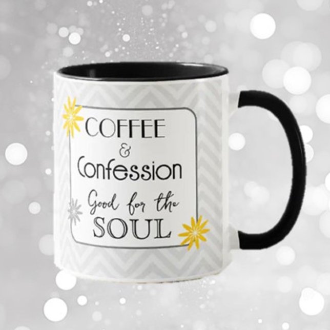 Taza ¡Humor conmovedor! Regalo de café y confesiones Mu (Subido por el creador)