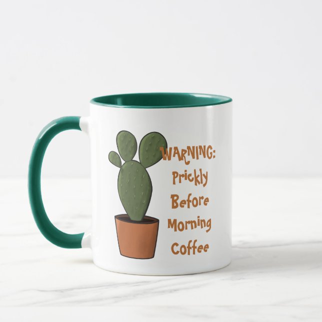 Taza Humor de Cactus (Izquierda)