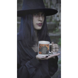 Taza Humor de cementerio de Halloween "Alotta B. Lood"