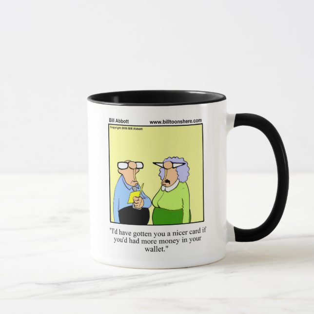 Taza Humor de cumpleaños Mug Gift "Spectickles" (Derecha)