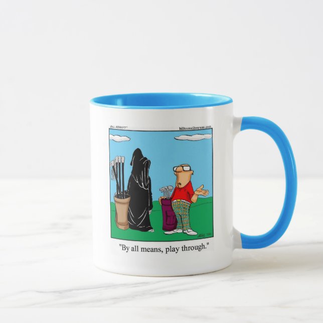 Taza Humor de golf Coffee Mug (Derecha)