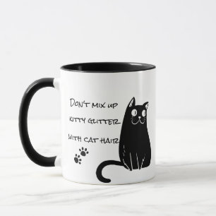 Taza Humor de mezcla de Purpurina de pelo de gato Regal