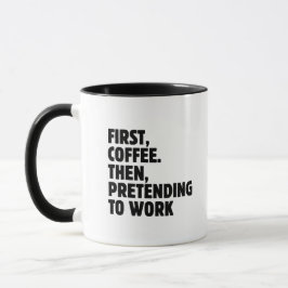 Taza Humor de oficina, regalo para compañero de trabajo