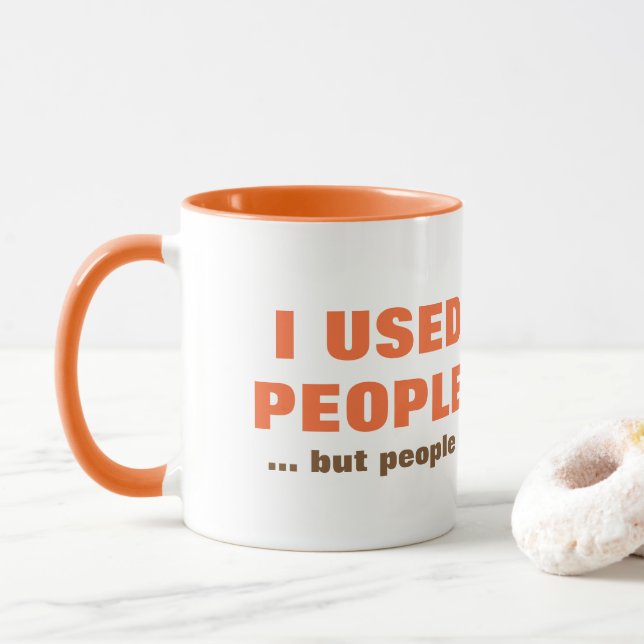 Taza Humor de personas (Con donut)