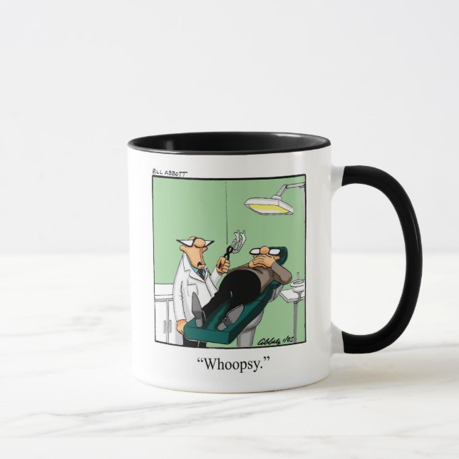 Taza Humor Dental/ Dentista Gracioso (Derecha)