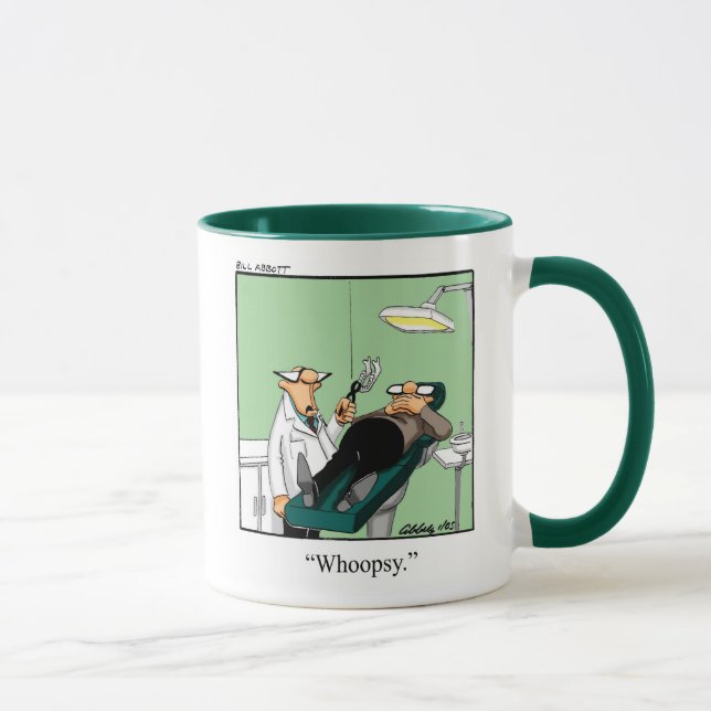 Taza Humor Dental/ Dentista Gracioso (Derecha)