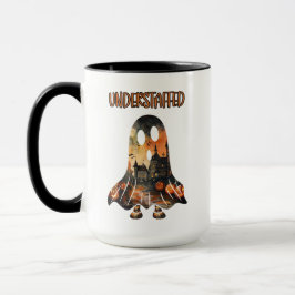 Taza Humor desproporcionado sarcástico fantasma de Hall