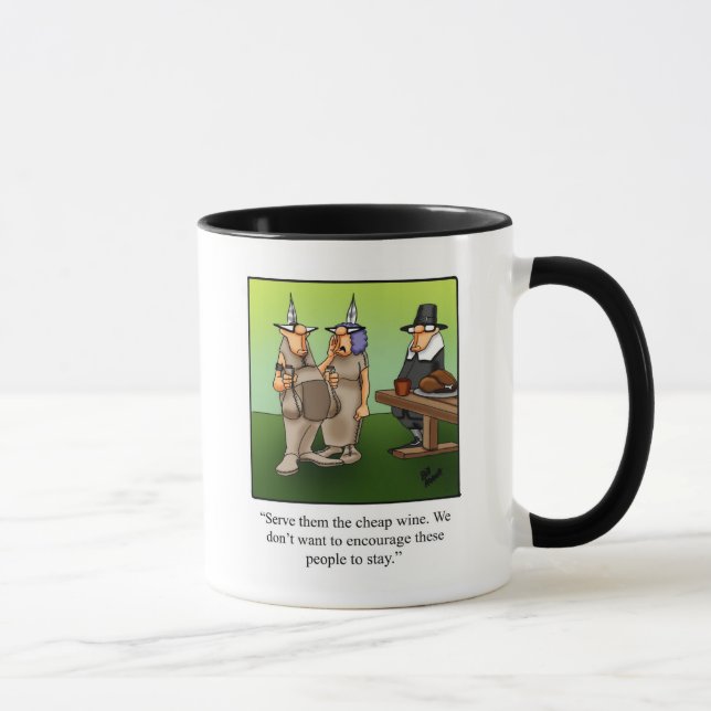 Taza Humor divertidísimo barato de vino (Derecha)