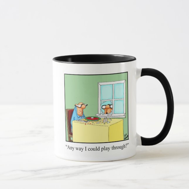 Taza Humor divertidísimo de golf (Derecha)