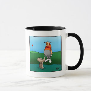 Taza Humor divertidísimo de golf Ringer Mug