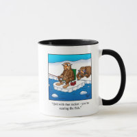Humor divertidísimo para pescar café Mug