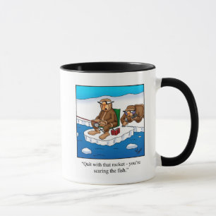 Taza Humor divertidísimo para pescar café Mug