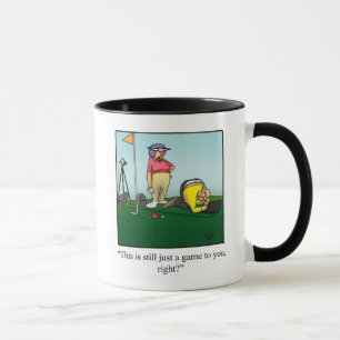 Taza Humor divertido de golf Mug