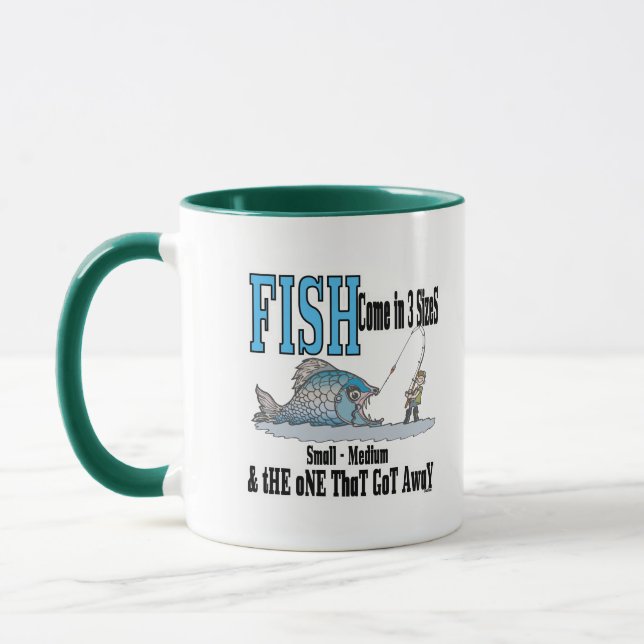 Taza Humor divertido de pesca de la pesca de la pesca d (Izquierda)