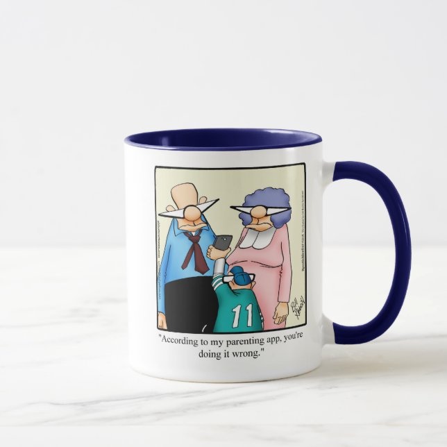 Taza Humor divertido para padres Mug Gift (Derecha)