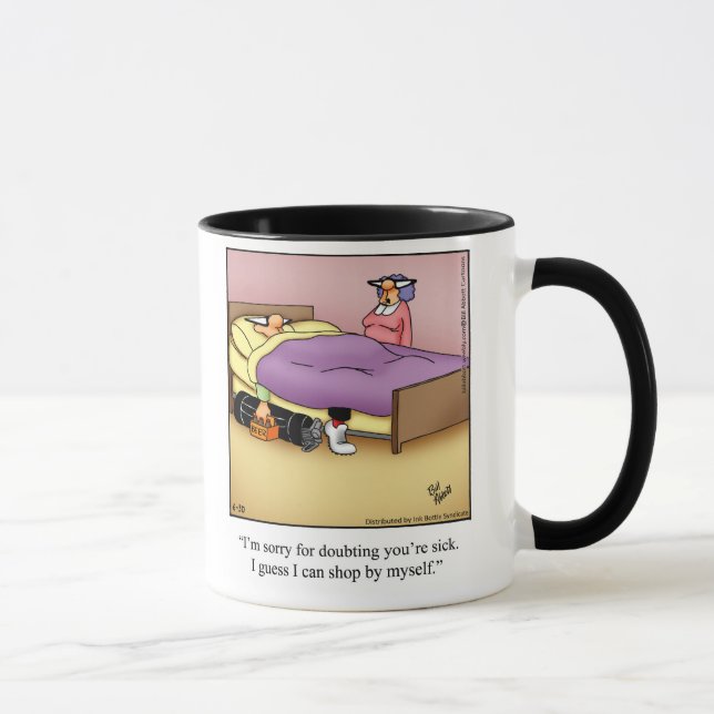 Taza Humor gracioso de Golfer café Mug (Derecha)