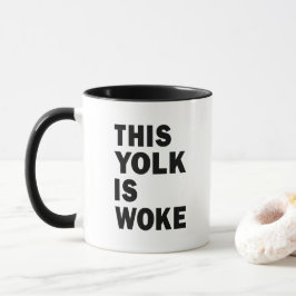 Taza Humor gracioso de moda de huevo que despierta este