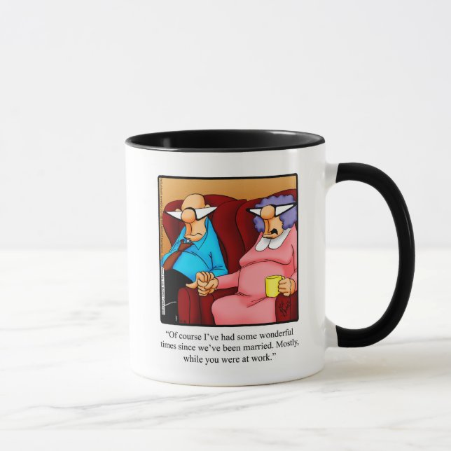 Taza Humor matrimonial de "Buenos Tiempos" gracioso (Derecha)