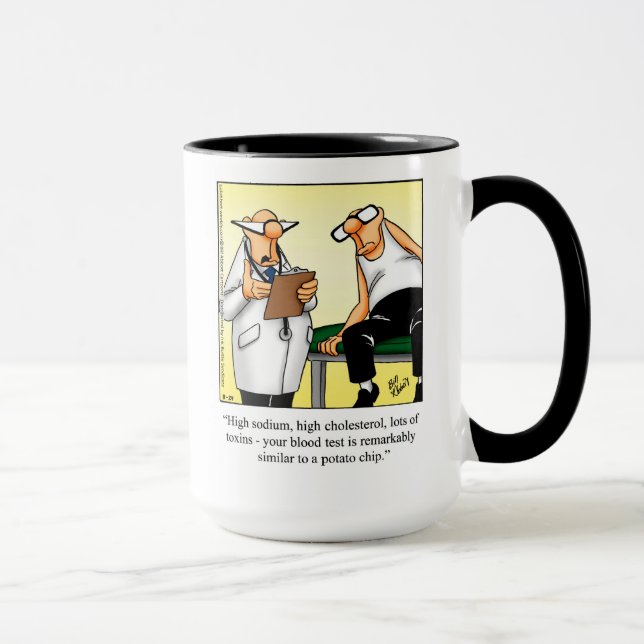 Taza Humor/Médica Mug Gift (Derecha)