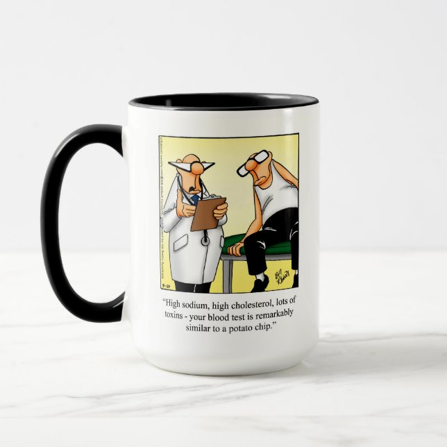 Taza Humor/Médica Mug Gift (Izquierda)