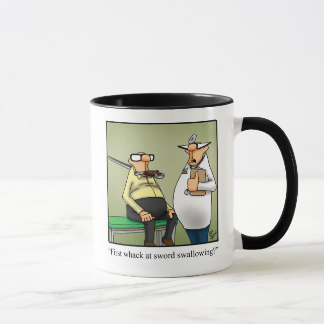 Taza Humor médico Café Mug (Derecha)