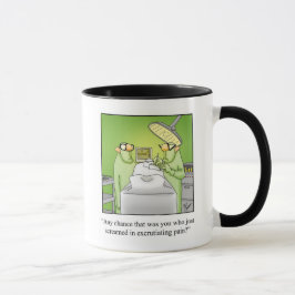 Taza Humor médico gracioso Ringer Mug
