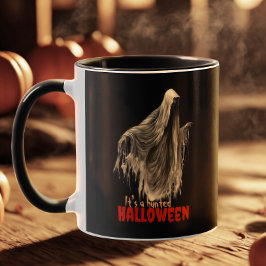 Taza Humor moderno horror gótico fantasma de Halloween