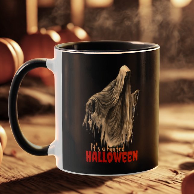 Taza Humor moderno horror gótico fantasma de Halloween (Subido por el creador)