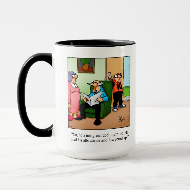 Taza Humor Mug Gift (Izquierda)