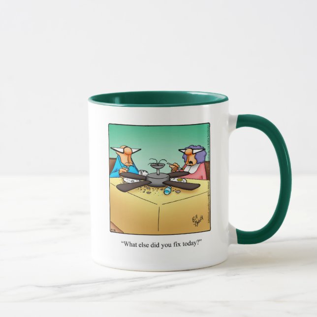 Taza Humor Mug Gift divertido "Mr Fix-it" (Derecha)