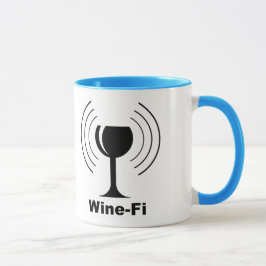 Taza Humor Wine-Fi