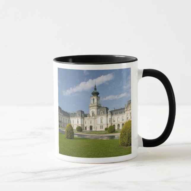 Taza HUNGRÍA, región del Lago Balaton, KESZTHELY:2 (Derecha)