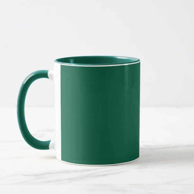 Taza Hunter Green Combo Mug (Izquierda)