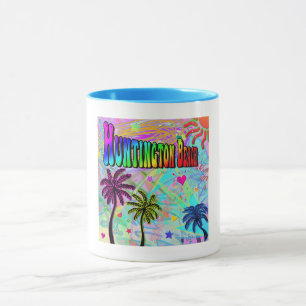 Taza Huntington Beach Vivid Romance Mug