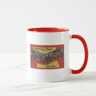 Taza Huntington, Virginia Occidental - Escenas de letra