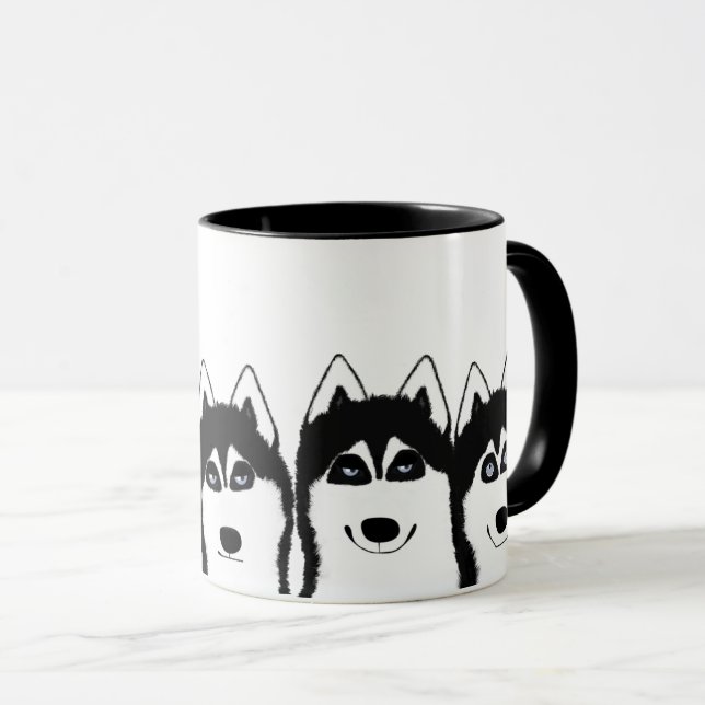 Taza Huskies Mug (Anverso derecho)