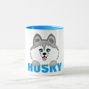 Taza Husky Dog 11 oz Combo Mug