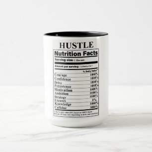 Taza Hustle Nutrition Facts