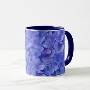 Taza Hydrangea Blue