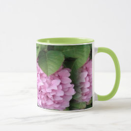Taza ¡Hydrangea de la isla del balboa en púrpura y