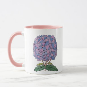 Taza Hydrangea La Vida es Mejor en Nantucket