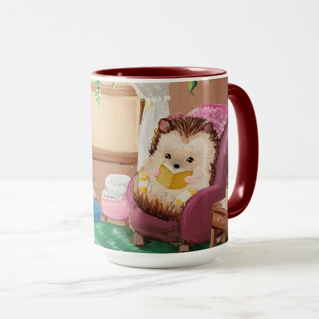 Taza Hygge Hedgehog (Anverso derecho)