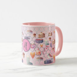 Taza Hygge Mugs Cosy Life Personalizado Folkart Pink
