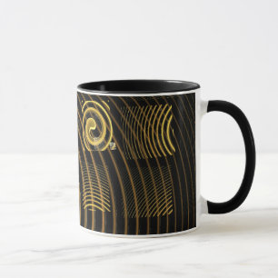 Taza Hypnosis Abstract Coffee Mug