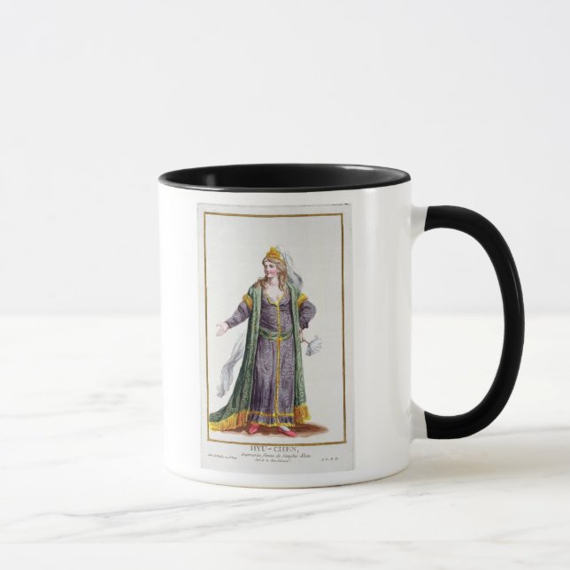 Taza Hyu-Chen, esposa de Genghis Khan, del 'DES de (Derecha)