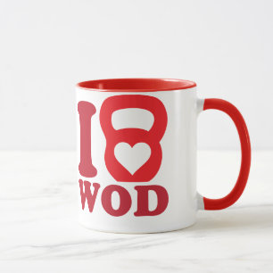 Taza I corazón (amor) WOD -