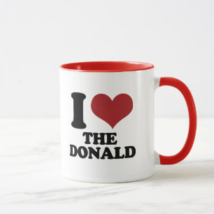 Taza I corazón el Donald